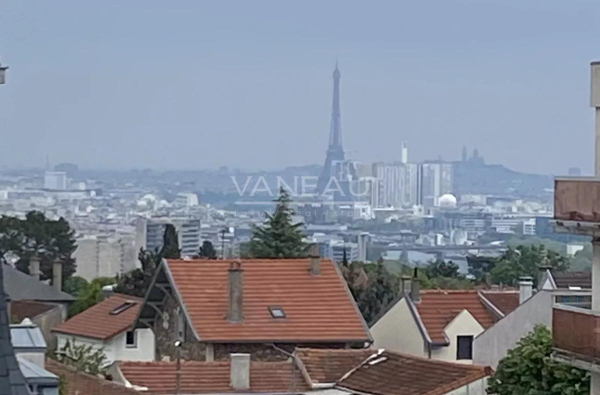 Meudon Bellevue Jardin du Potager Maison de style Anglo-Normand