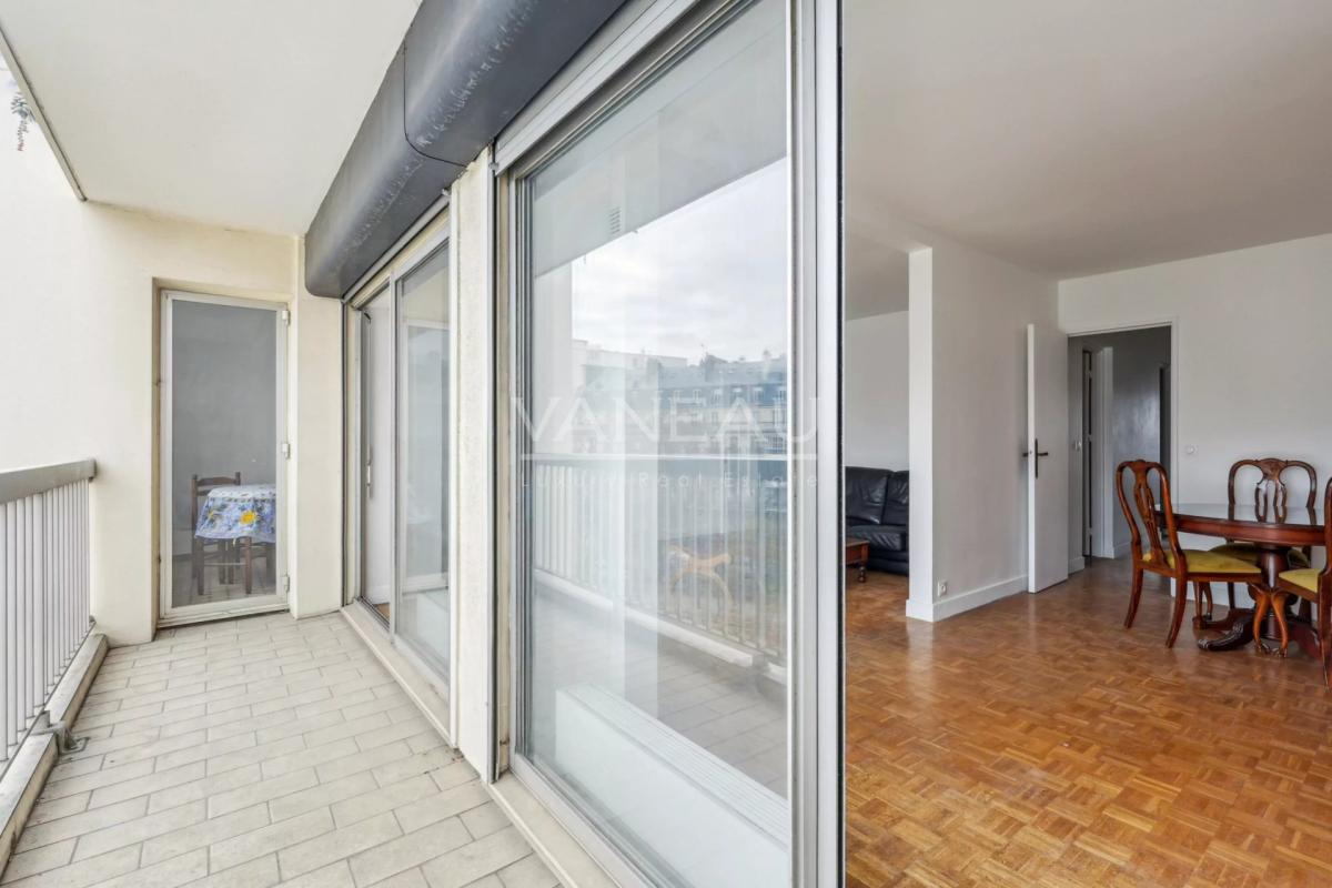 Balcons et vue dégagée