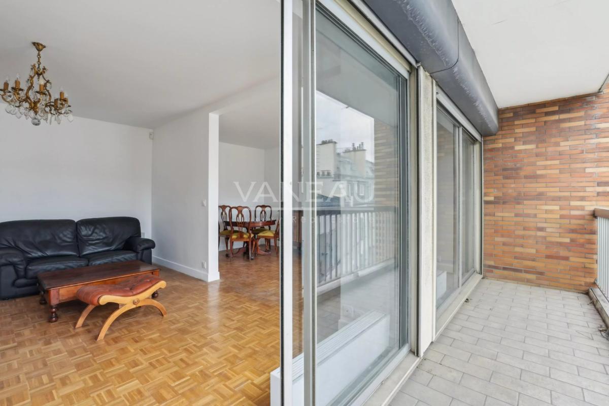 Balcons et vue dégagée