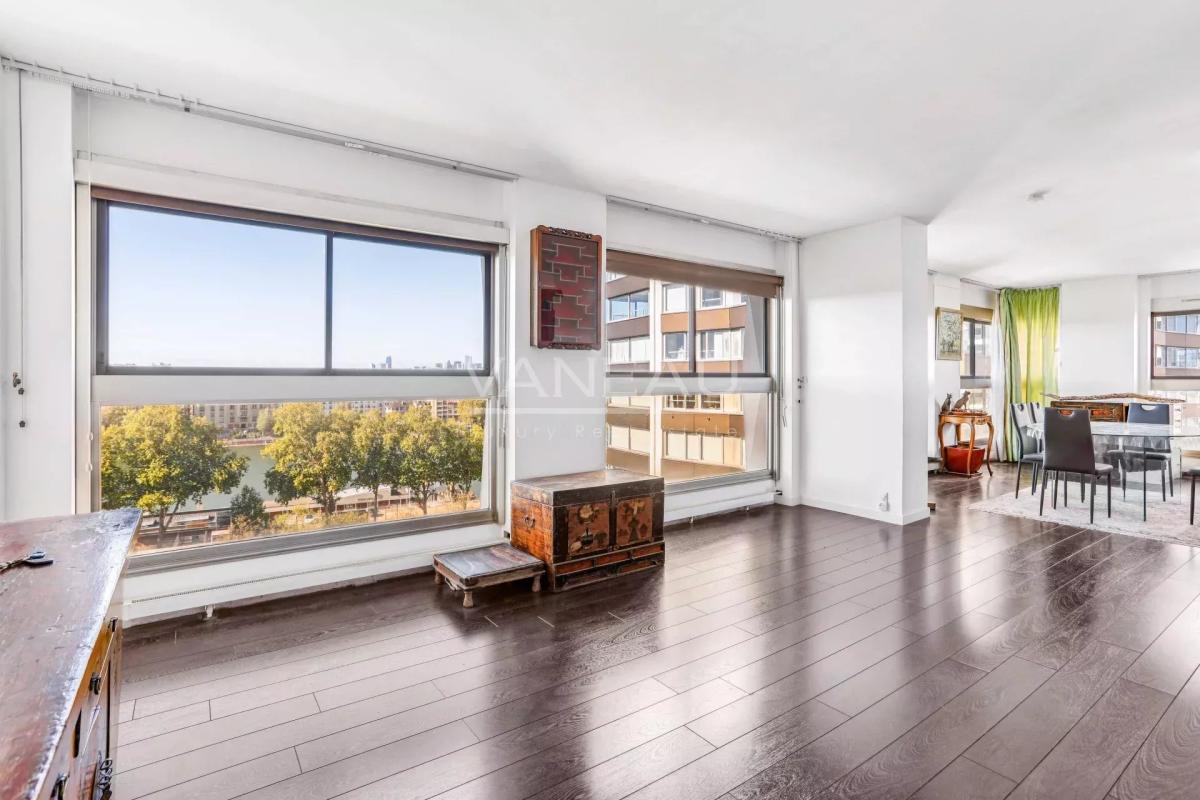 Paris XVe 4 pièces vue Seine - Mirabeau /Javel.