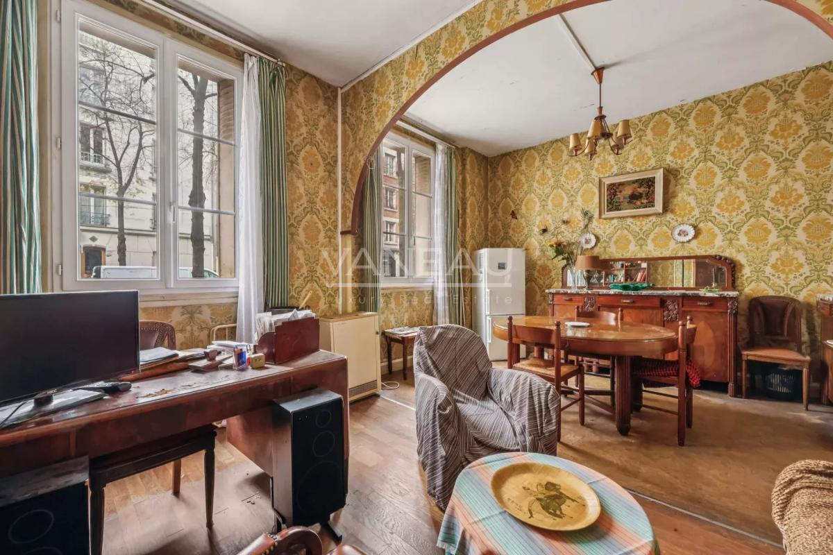 Paris XV - Entre Boucicaut et Lourmel -3 pièces -2 chambres