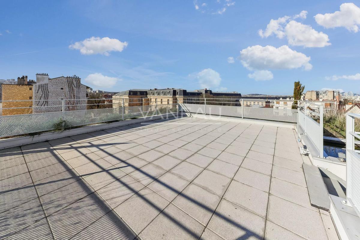 Vanves/Michelet - Appartement cinq pièces,  dernier étage, terra