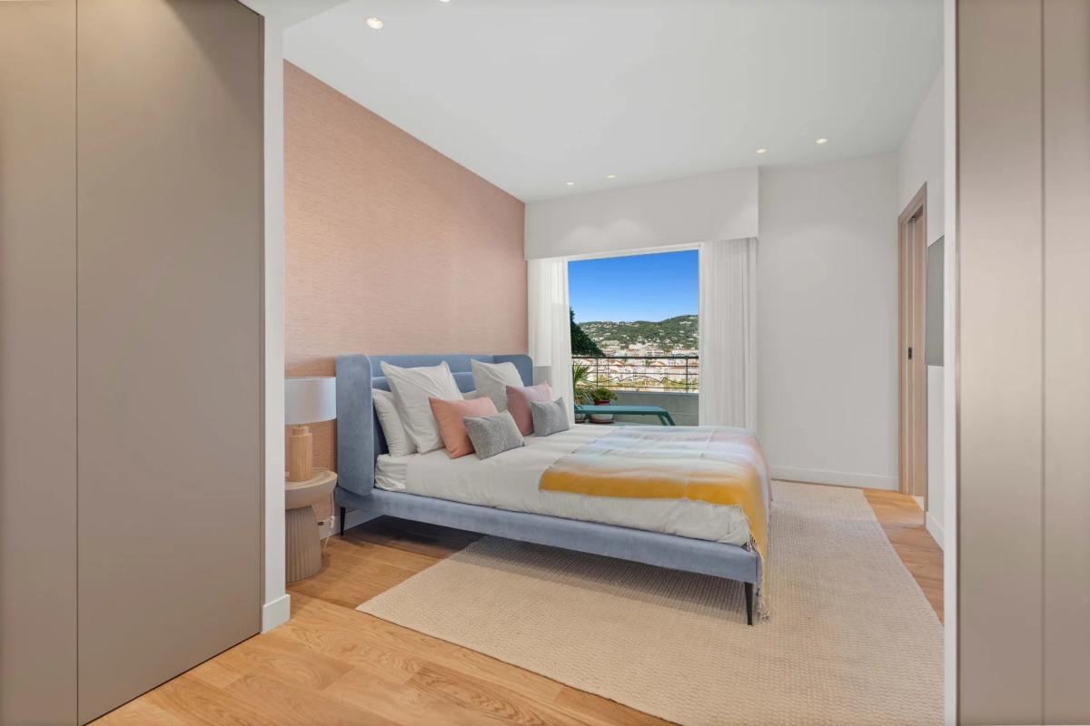 Cannes Plages du Midi - Penthouse 4 pièces vue mer à vendre