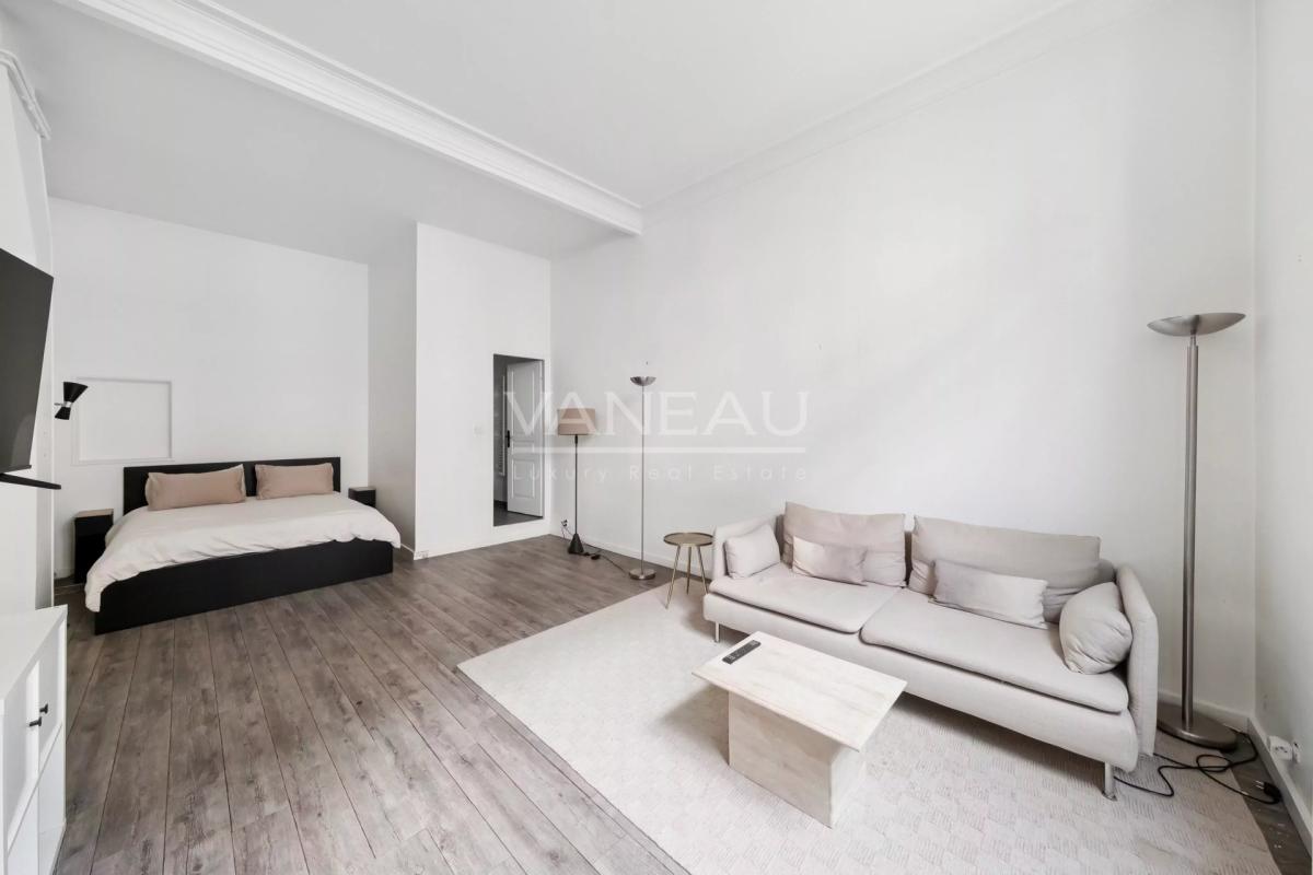 Paris XVIe Trocadéro Grand Studio de 44 m2 loi Carrez