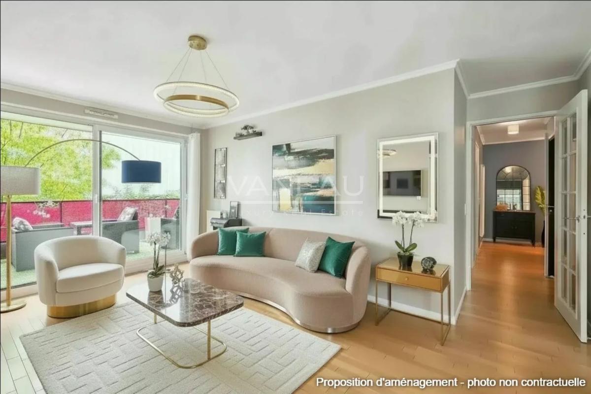 Boulogne Marcel Sembat - Trois pièces immeuble récent avec terra