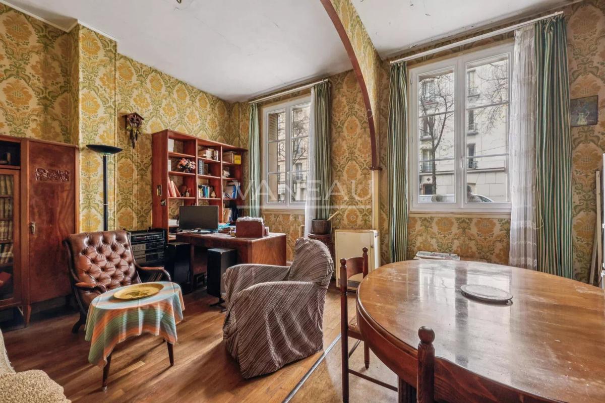 Paris XV - Entre Boucicaut et Lourmel -3 pièces -2 chambres