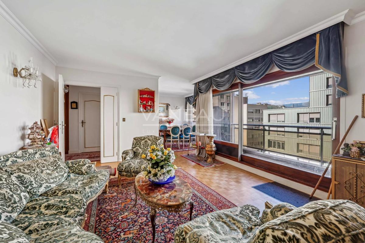 Paris 15ème Félix Faure / Charles Michels - 4 pièces traversant 