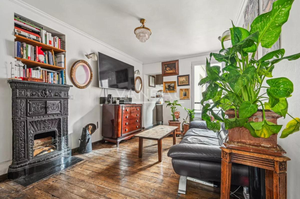 Paris XVe - Appartement 3 pièces - Charme de l'ancien