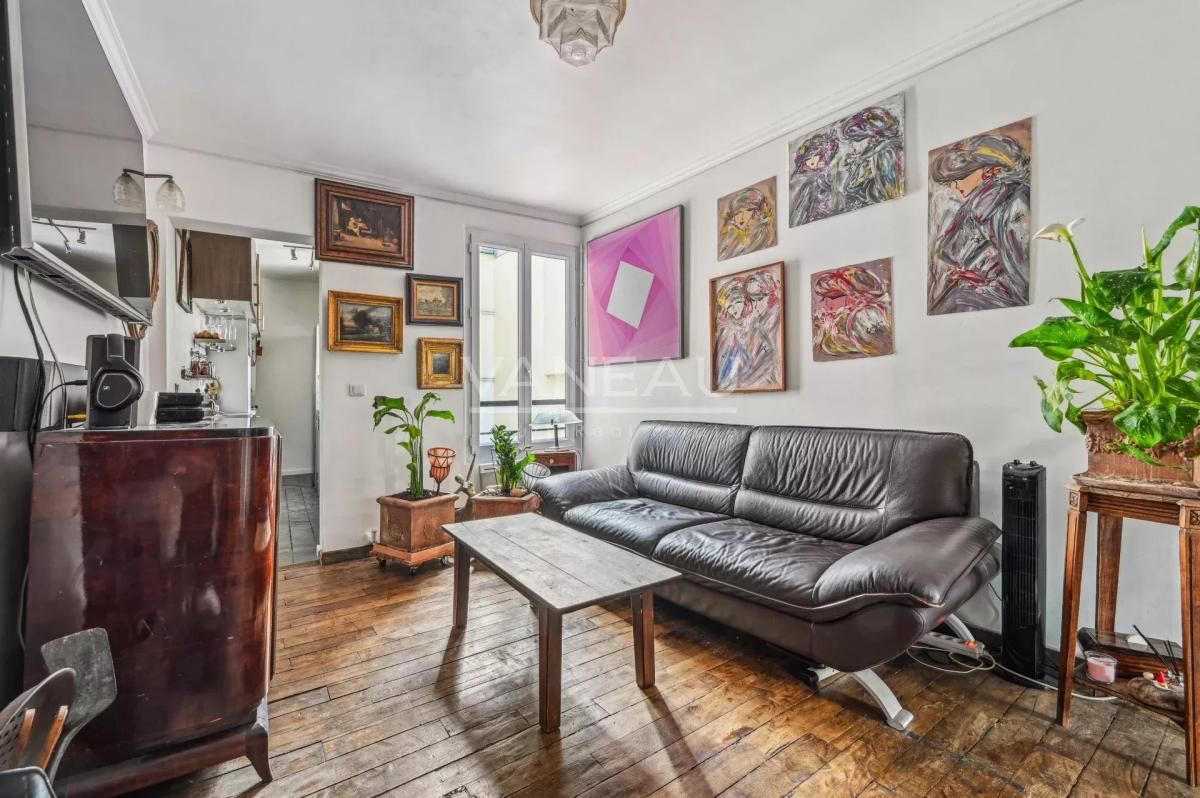 Paris XVe - Appartement 3 pièces - Charme de l'ancien