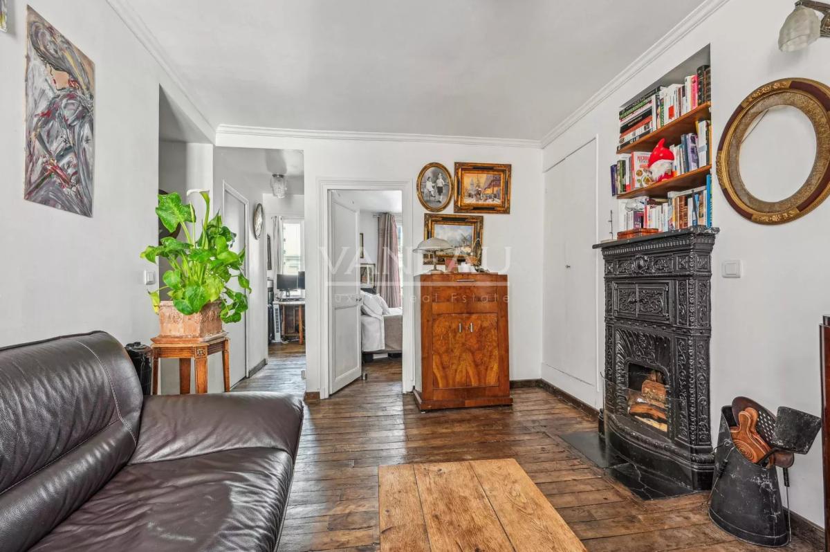 Paris XVe - Appartement 3 pièces - Charme de l'ancien