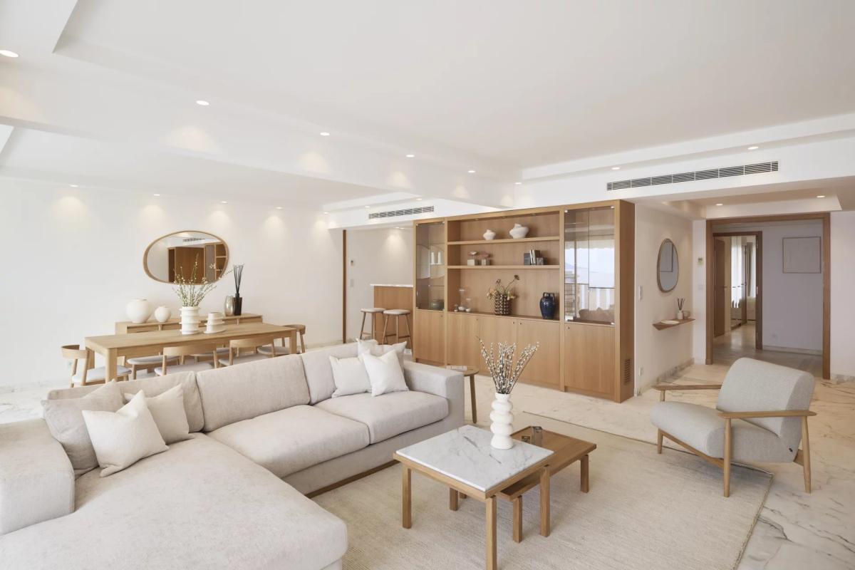 Cannes Croisette - Appartement 3 pièces rénové vue mer à vendre