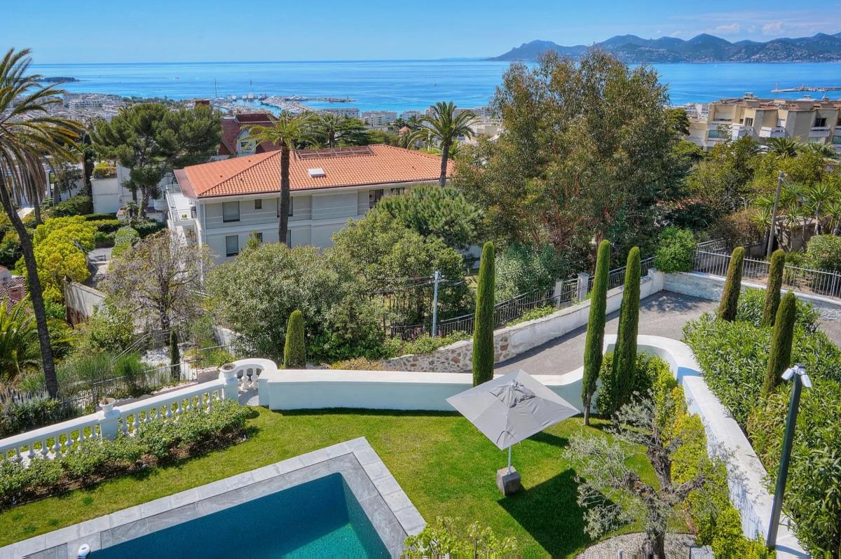 Cannes Californie Villa à vendre vue mer