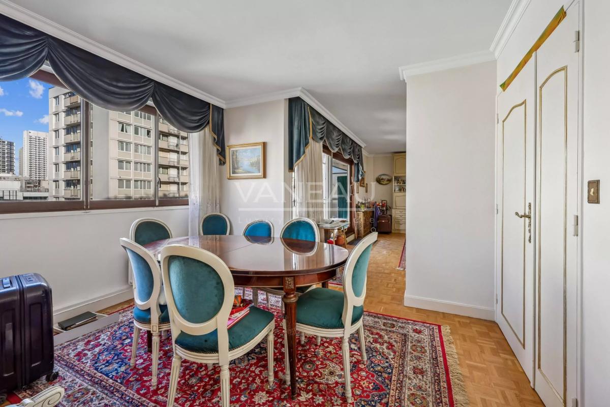 Paris 15ème Félix Faure / Charles Michels - 4 pièces traversant 