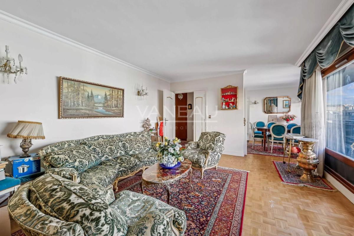 Paris 15ème Félix Faure / Charles Michels - 4 pièces traversant 