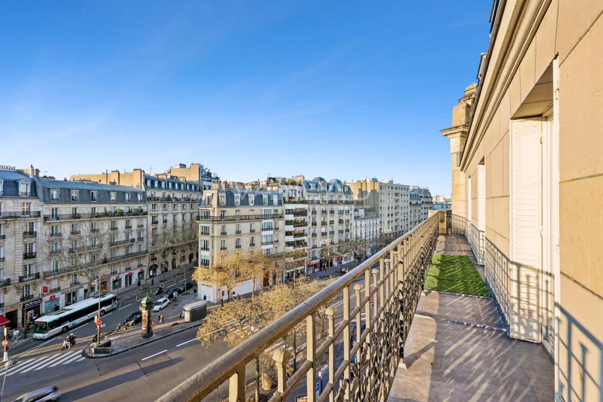 Paris XVIème - Appartement familial - balcons
