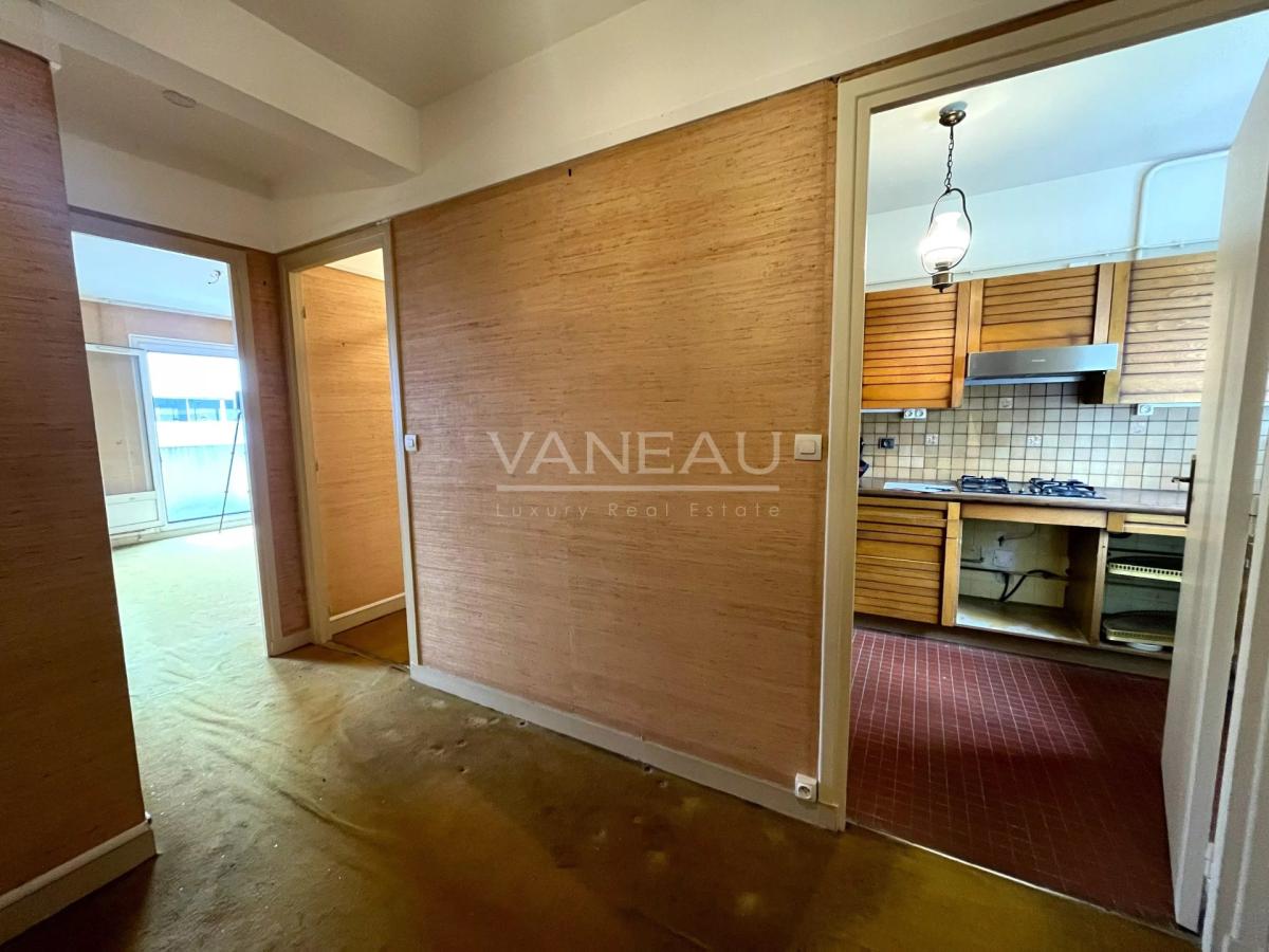 Quatre pièces à rénover avec balcons