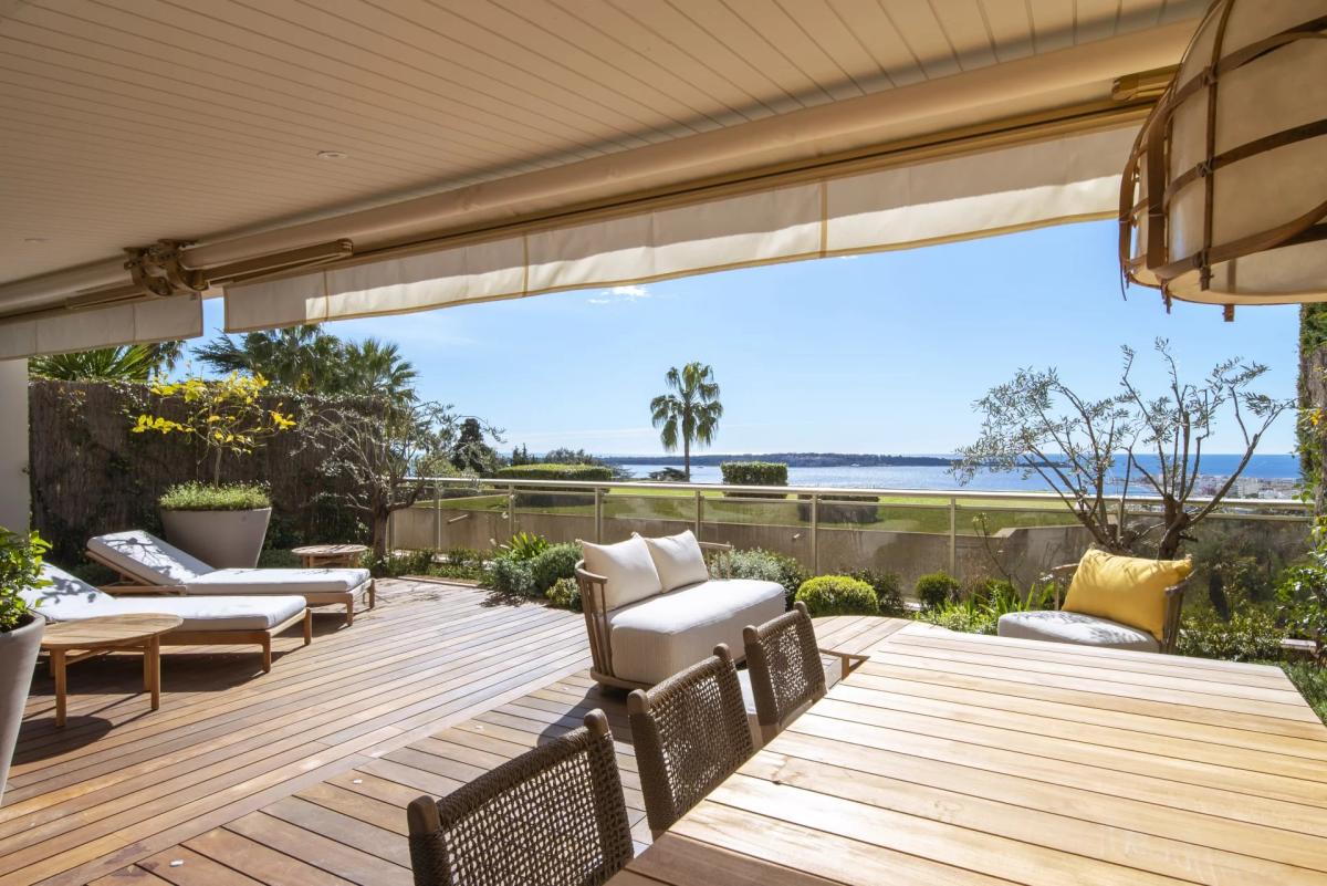 Appartement 3 pièces vue mer - Cannes Californie