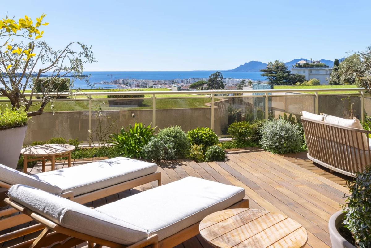 Appartement 3 pièces vue mer - Cannes Californie