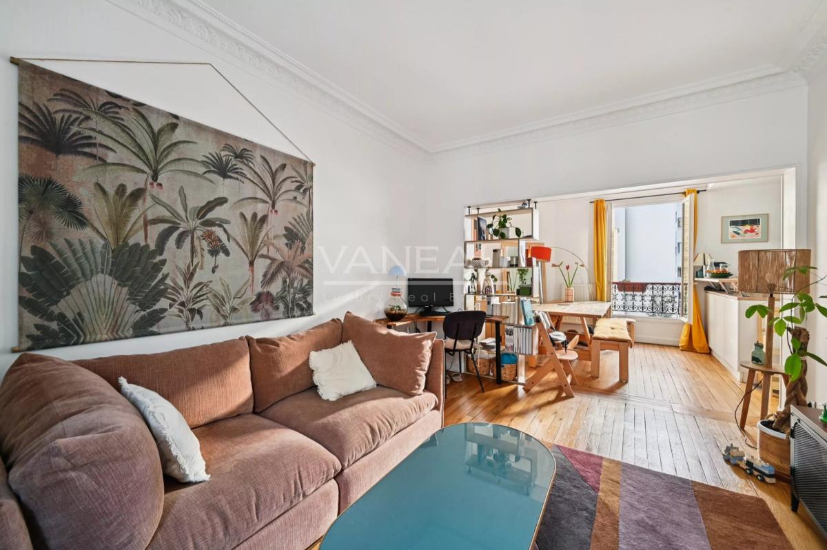 Paris XVe - Convention : Charmant appartement quatre pièces