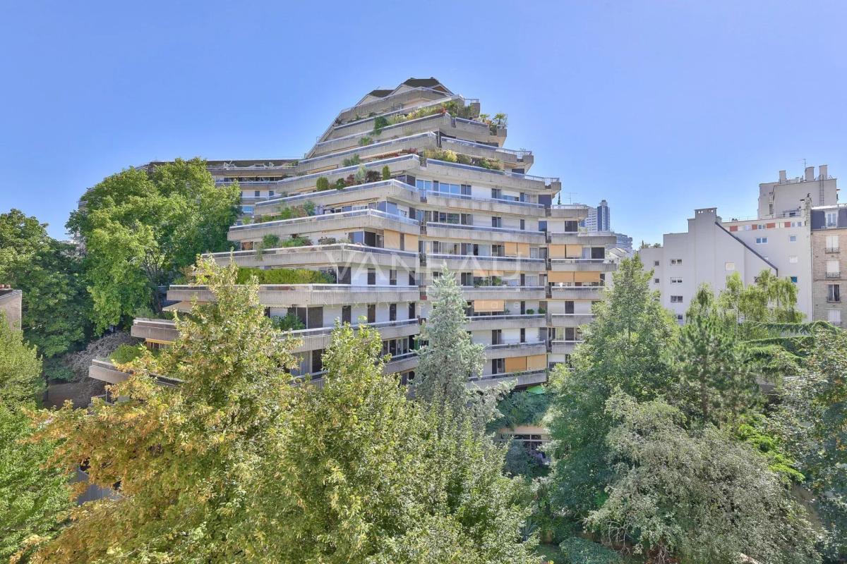 Paris 15ème 3 pièces avec terrasse sans vis-à-vis