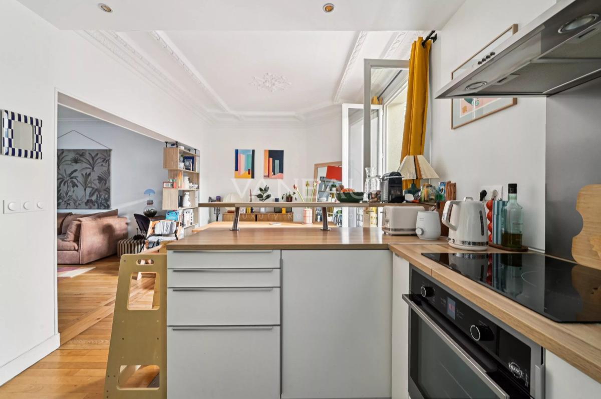 Paris XVe - Convention : Charmant appartement quatre pièces