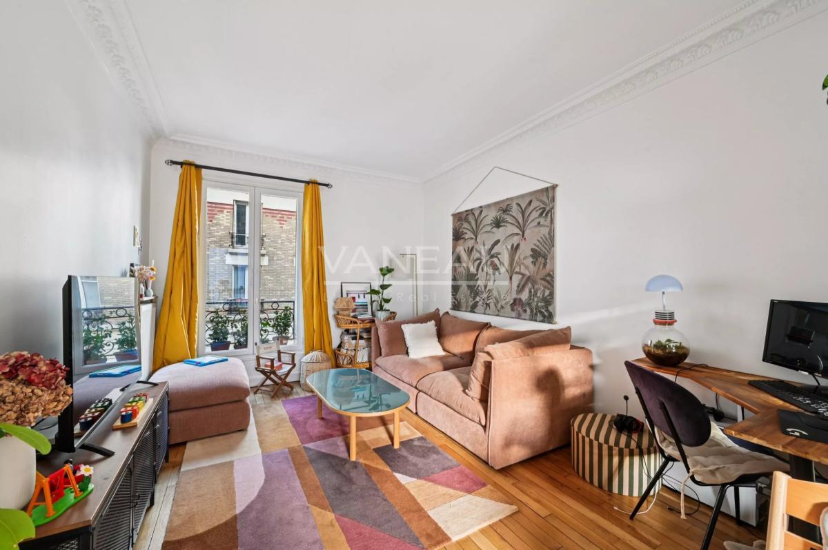 Paris XVe - Convention : Charmant appartement quatre pièces