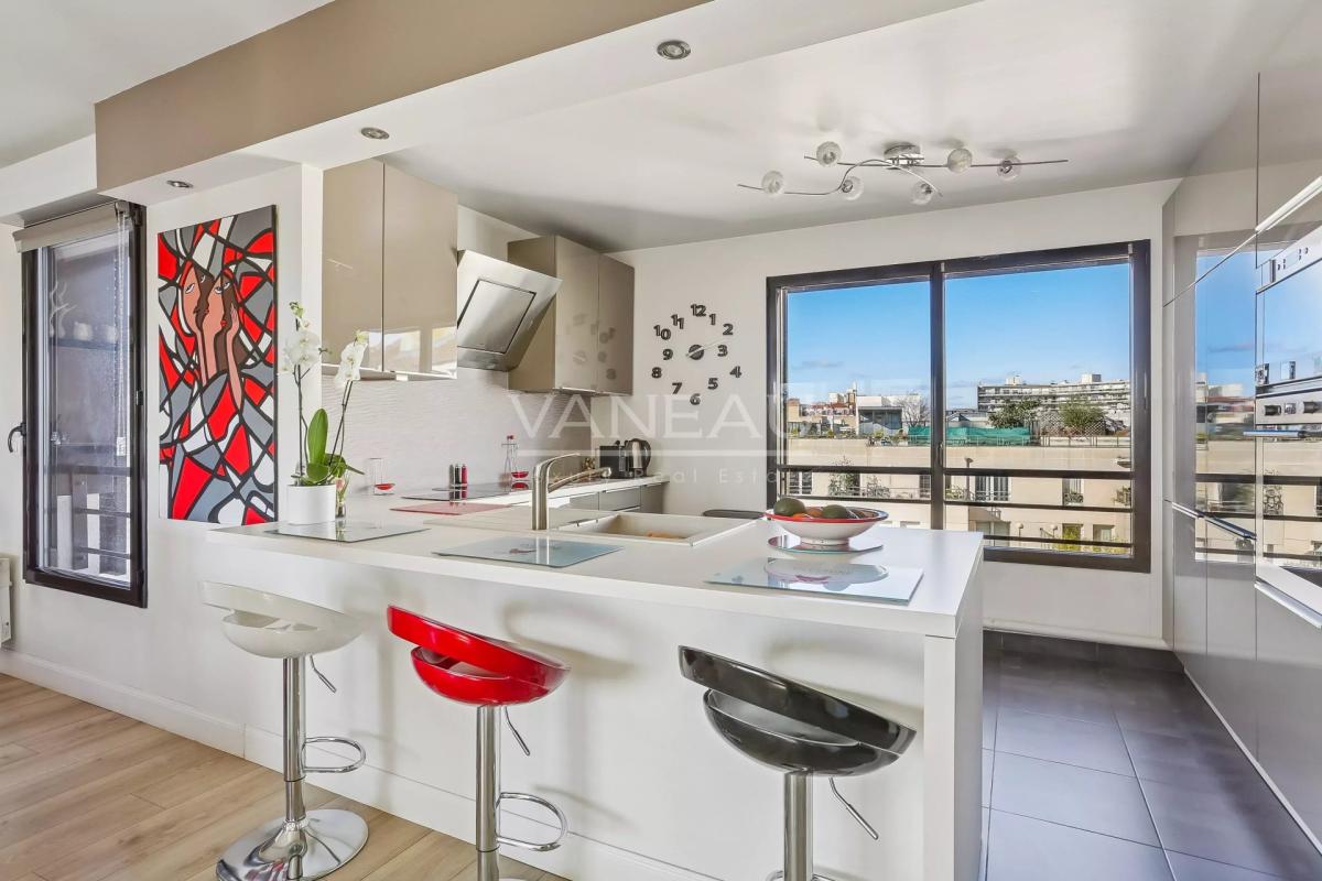 Boulogne - Appartement familial en étage avec terrasse