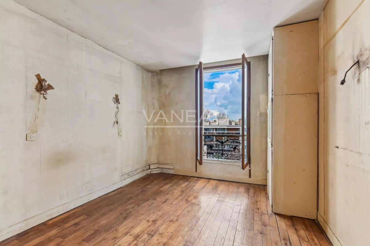 Levallois - Charme de l'ancien - 1 ou 2 chambres avec balcon