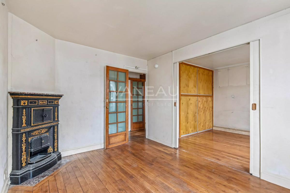 Levallois - Charme de l'ancien - 1 ou 2 chambres avec balcon