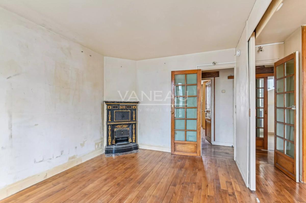 Levallois - Charme de l'ancien - 1 ou 2 chambres avec balcon