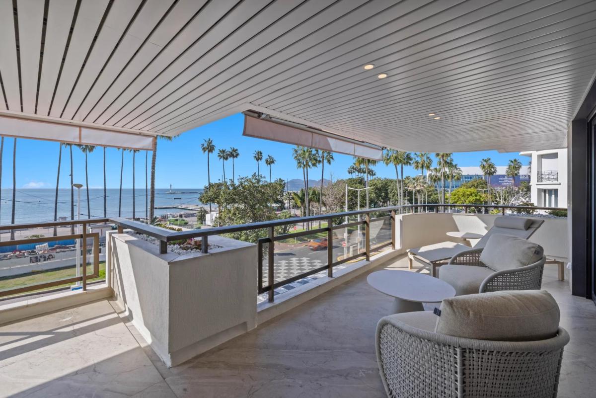 Cannes Croisette Appartement 6 pièces vue mer à vendre