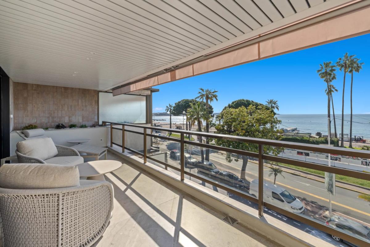 Cannes Croisette Appartement 6 pièces vue mer à vendre
