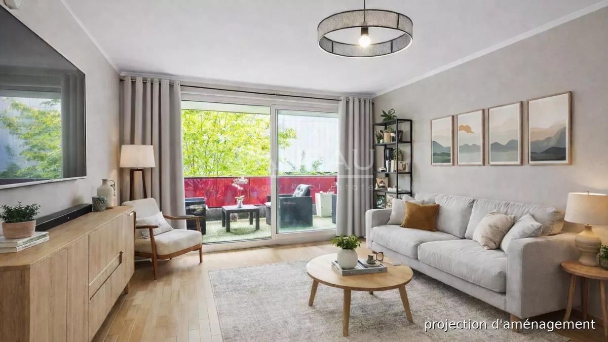 Boulogne Marcel Sembat - Trois pièces immeuble récent avec terra