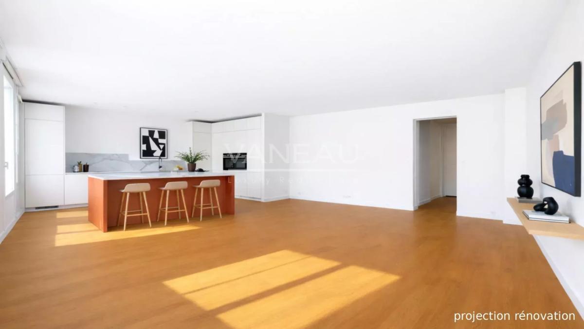 Quatre pièces à rénover avec balcons