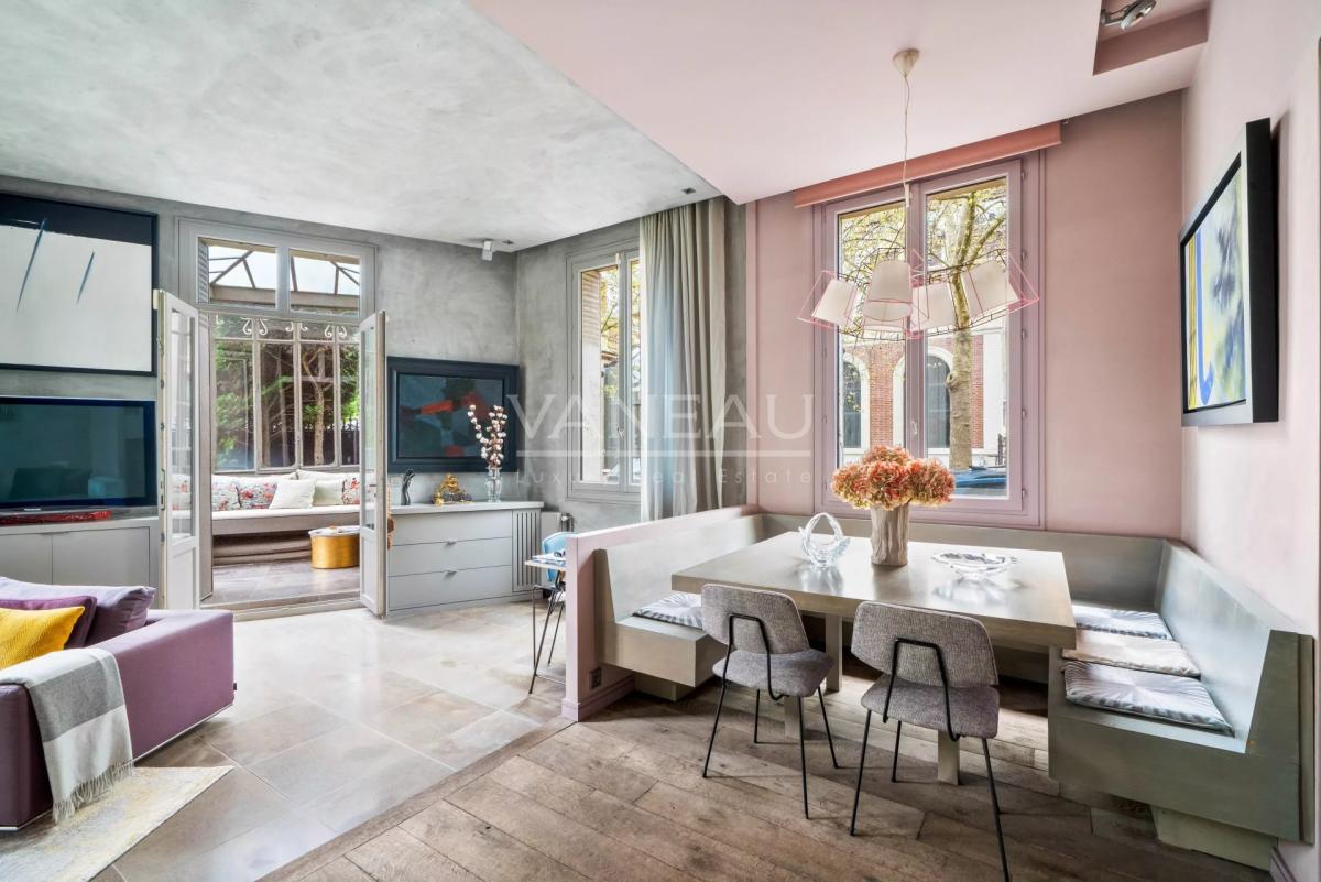 Paris XVIe - Henri Martin - Exceptionnel rez-de-jardin