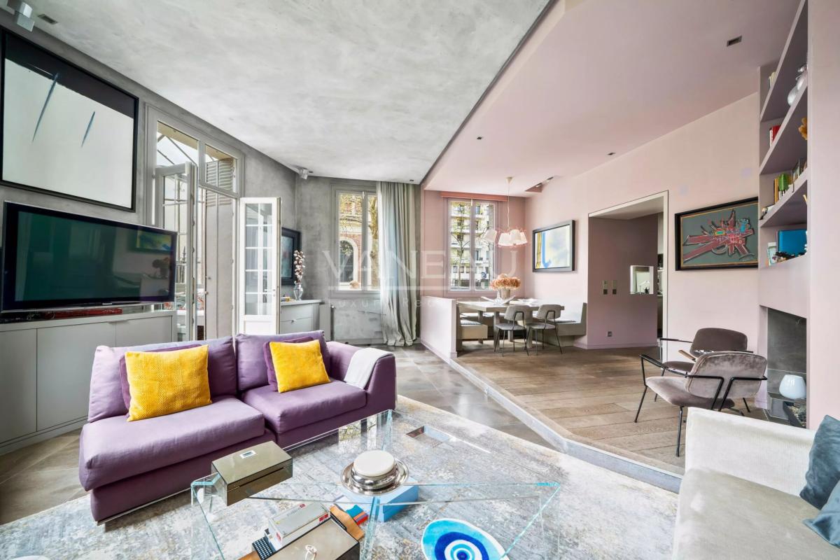 Paris XVIe - Henri Martin - Exceptionnel rez-de-jardin