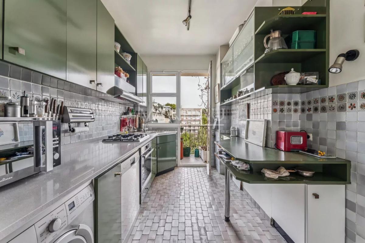 Neuilly 92200 - Terrasse de plain-pied - Vue panoramique