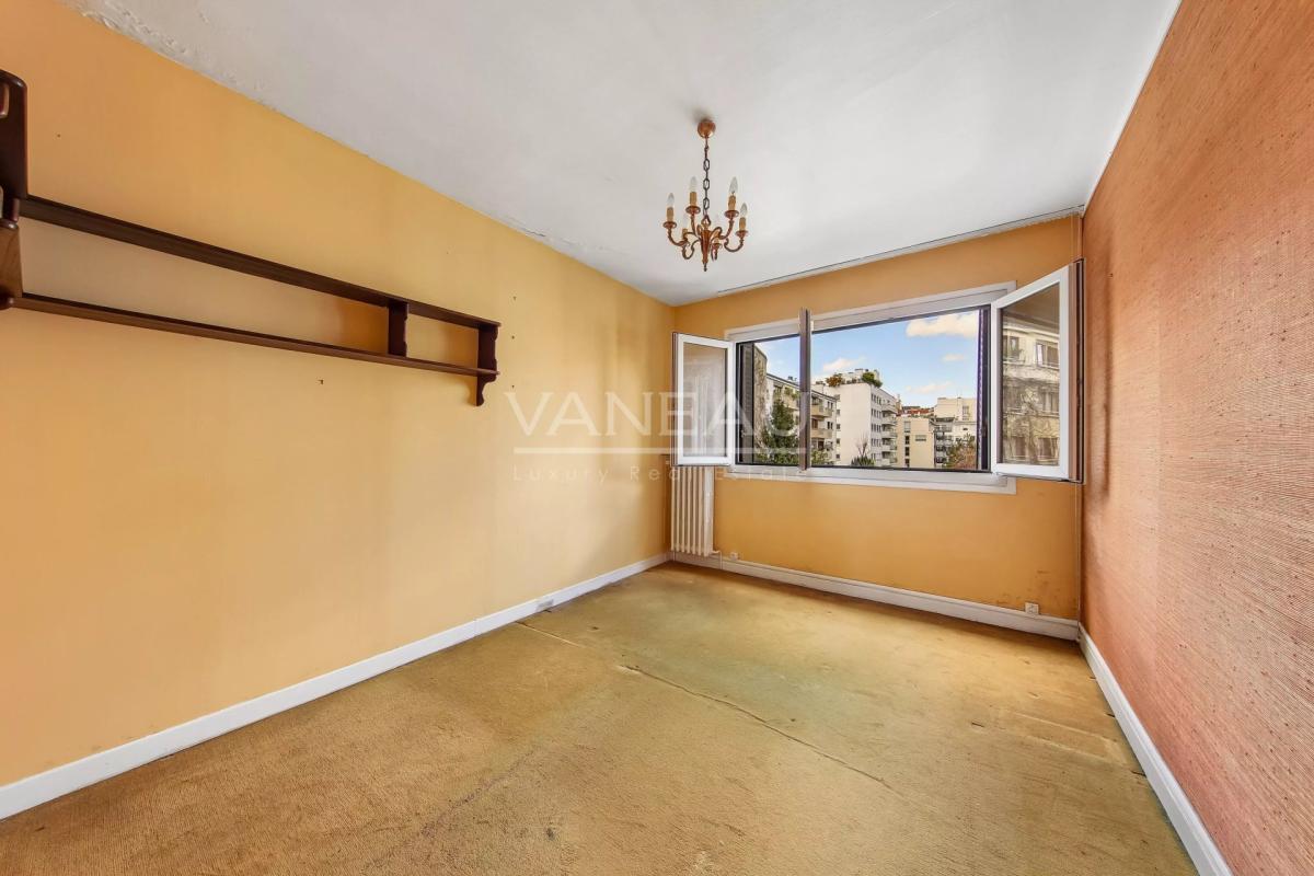 Quatre pièces à rénover avec balcons