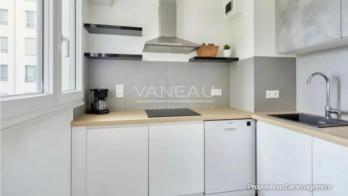 Exclusivité : appartement de 35m² avec balcon au calme