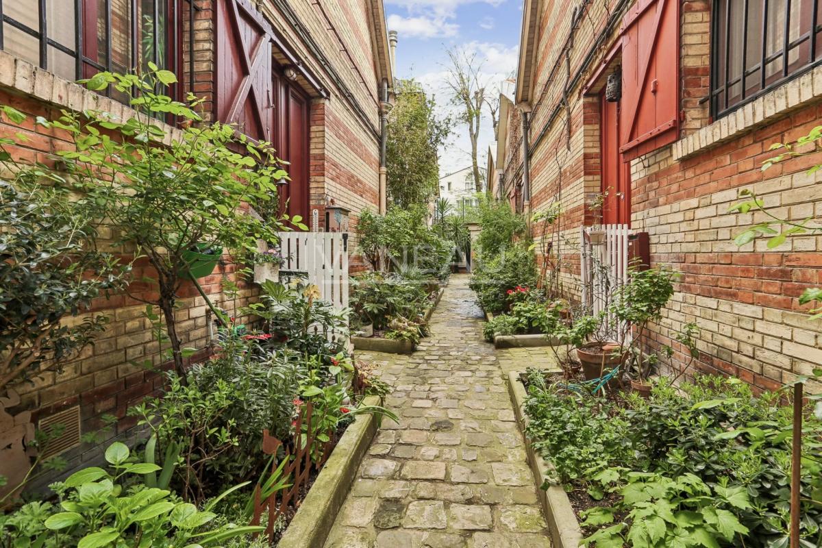 Paris XVIIe - Villa des Ternes - Maison de ville.