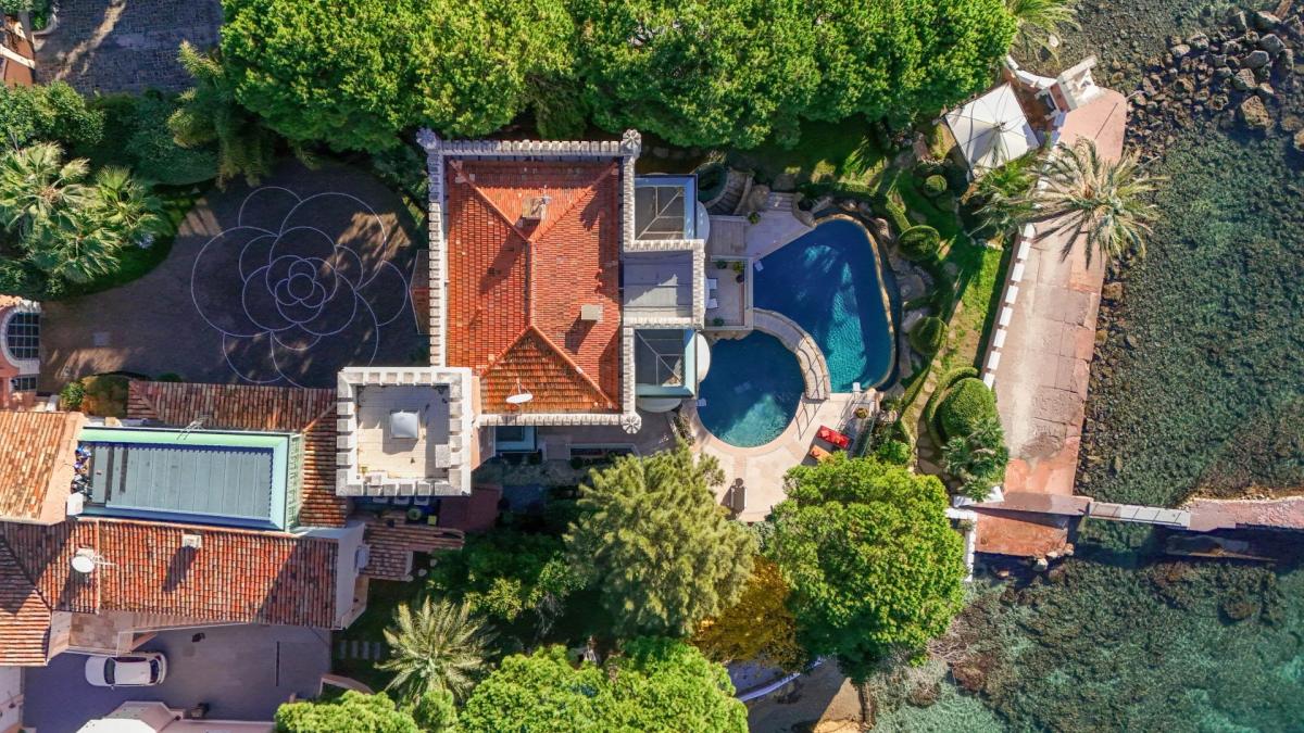 Cap D'Antibes, Chateau de la Vigie à Vendre