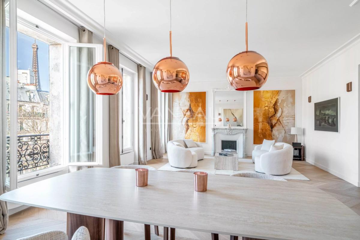 PARIS VII - Superbe appartement avec vue Tour Eiffel