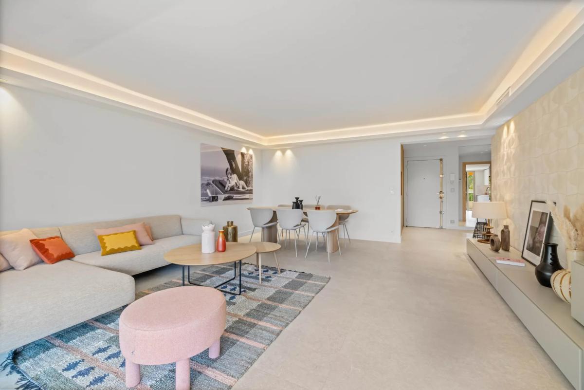 Cannes Basse Californie Appartement 3 pièces rénové à vendre