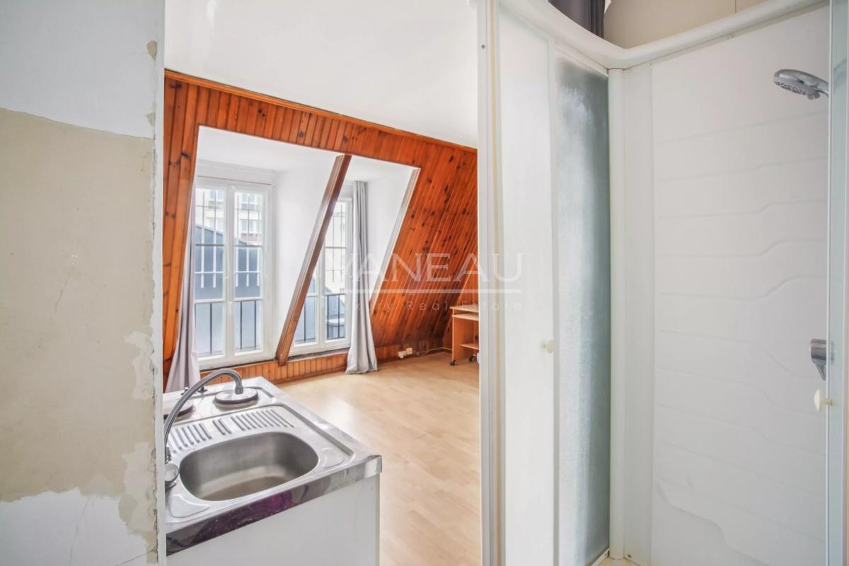 PARIS XVe - Adolphe Cherioux - Studio en dernier étage