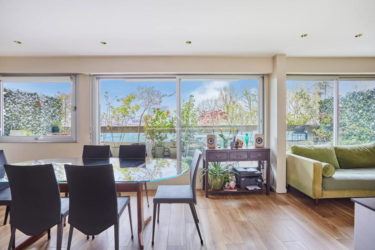 Neuilly - Duplex d’exception - Vue Seine, à proximité des commerces