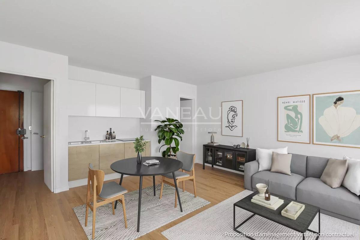 Paris XVIe - Place Victor Hugo - Studio sur jardin