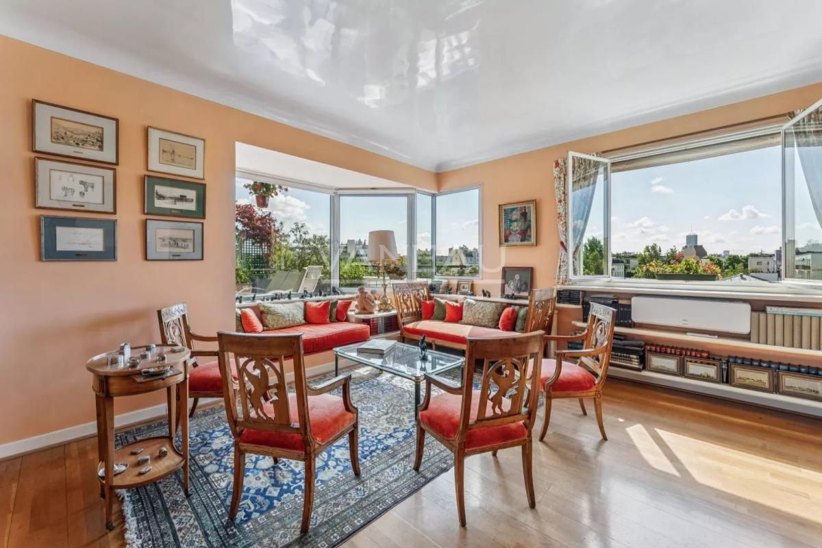 Neuilly 92200 - Terrasse de plain-pied - Vue panoramique