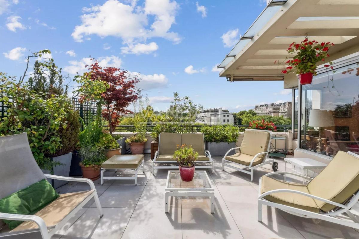 Neuilly 92200 - Terrasse de plain-pied - Vue panoramique