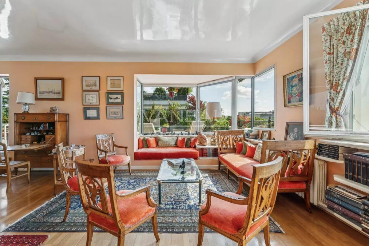 Neuilly 92200 - Terrasse de plain-pied - Vue panoramique