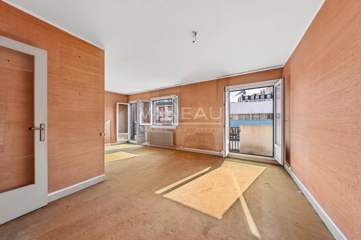 Quatre pièces à rénover avec balcons